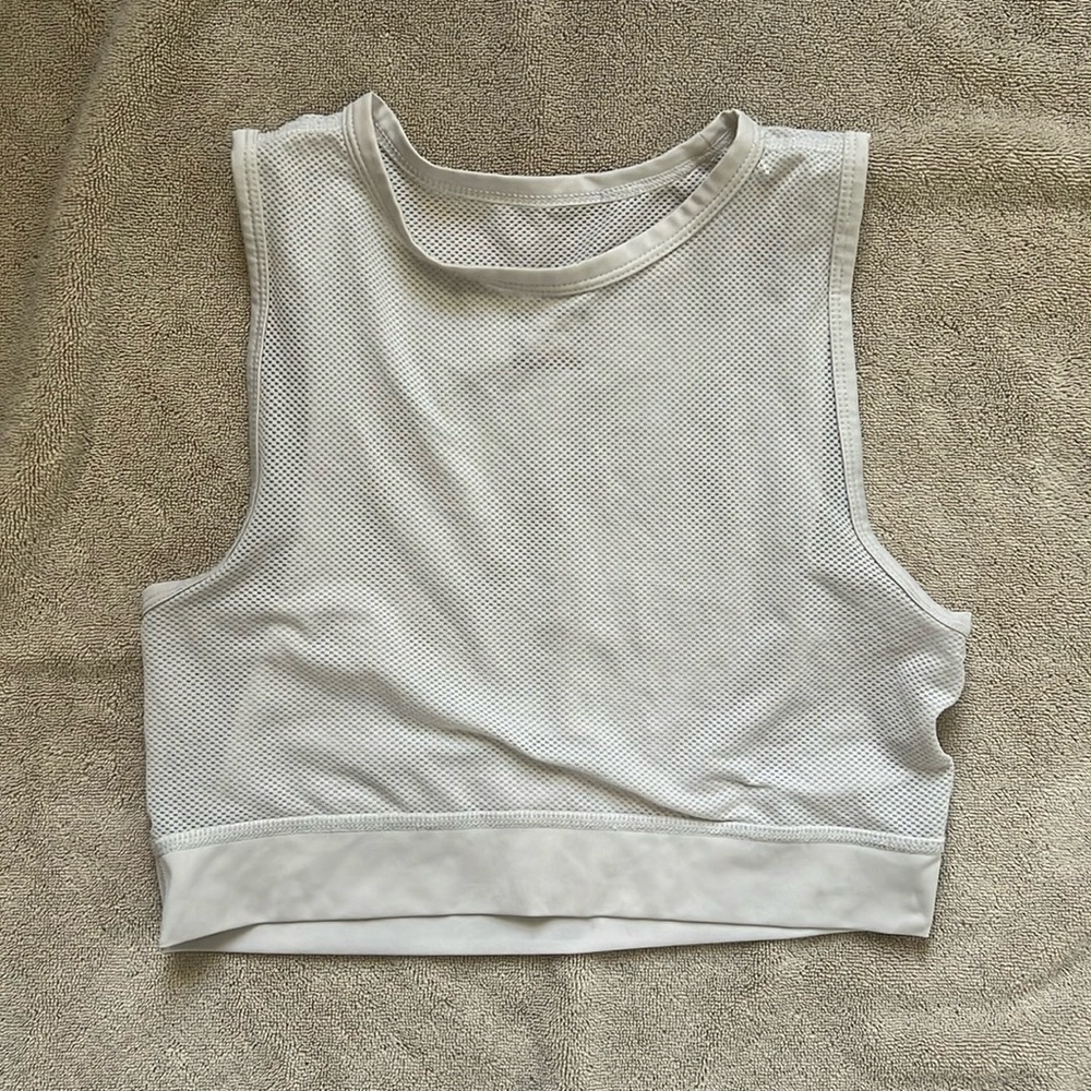 Nike white tank top